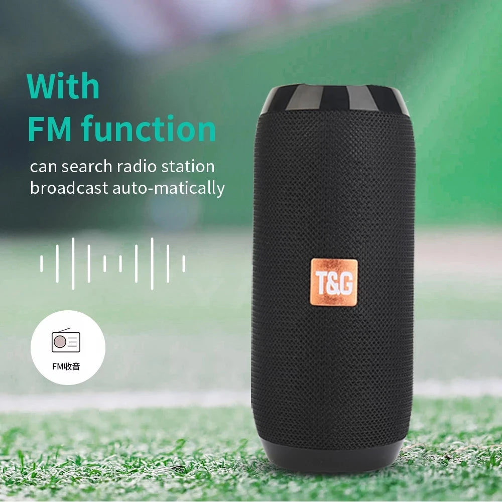 Portable Bluetooth Speaker with FM Radio