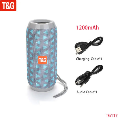 Portable Bluetooth Speaker with FM Radio