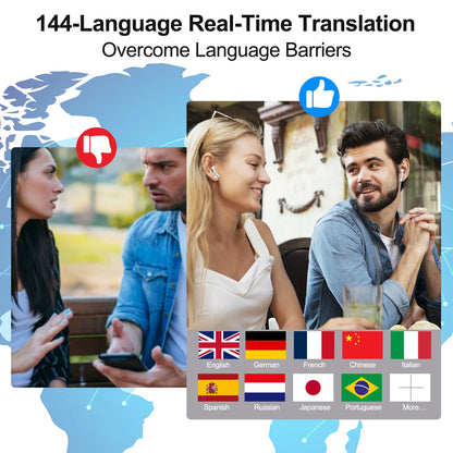 Smart Translator Noise Cancelling Earbuds