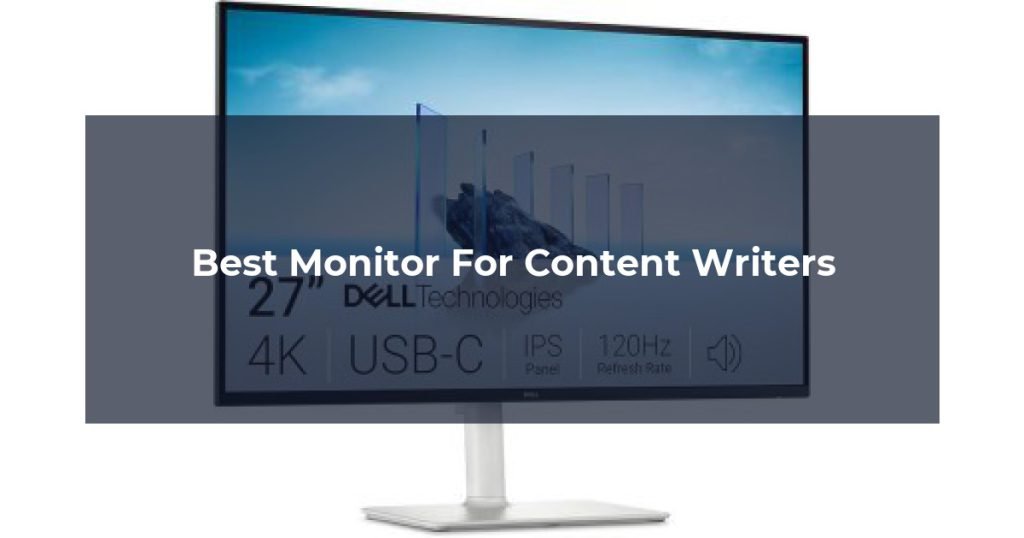 Best Monitor For Content Writers