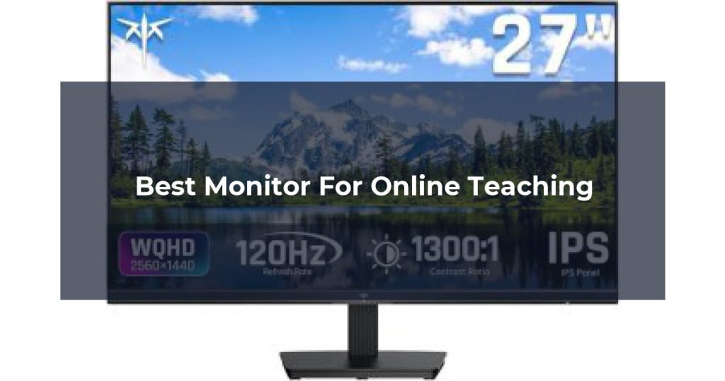 Best Monitor For Online Teaching
