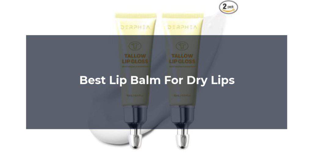 Best Lip Balm For Dry Lips
